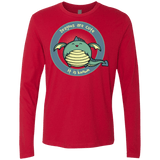 T-Shirts Red / Small Dragons are Cute Men's Premium Long Sleeve
