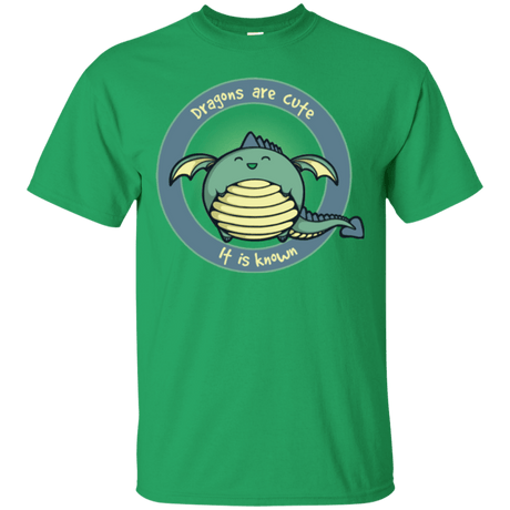 T-Shirts Irish Green / Small Dragons are Cute T-Shirt
