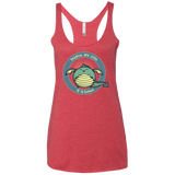 T-Shirts Vintage Red / X-Small Dragons are Cute Women's Triblend Racerback Tank