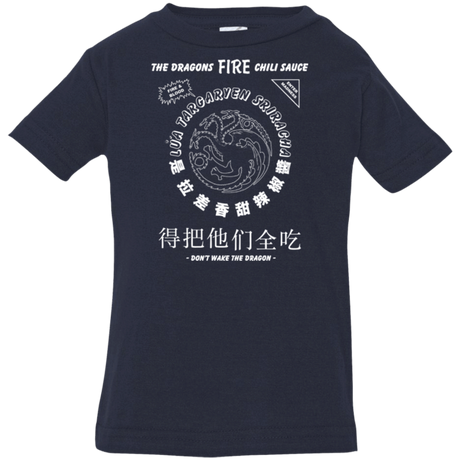 T-Shirts Navy / 6 Months Dragons Fire Chili Sauce Infant Premium T-Shirt