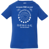 T-Shirts Royal / 6 Months Dragons Fire Chili Sauce Infant Premium T-Shirt