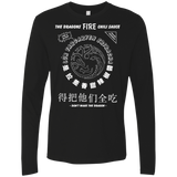 T-Shirts Black / Small Dragons Fire Chili Sauce Men's Premium Long Sleeve