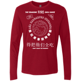 T-Shirts Cardinal / Small Dragons Fire Chili Sauce Men's Premium Long Sleeve
