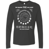 T-Shirts Heavy Metal / Small Dragons Fire Chili Sauce Men's Premium Long Sleeve