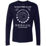 T-Shirts Midnight Navy / Small Dragons Fire Chili Sauce Men's Premium Long Sleeve