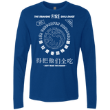 T-Shirts Royal / Small Dragons Fire Chili Sauce Men's Premium Long Sleeve