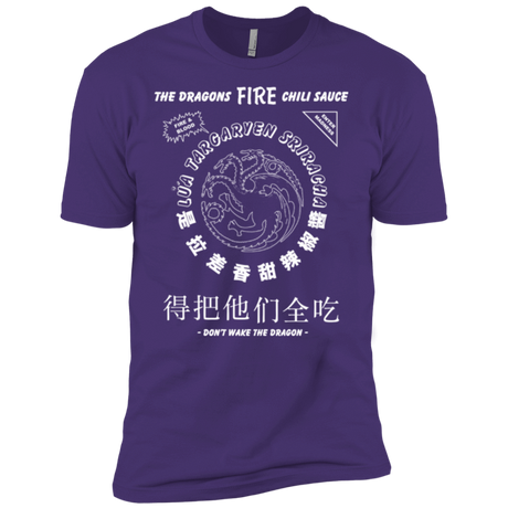T-Shirts Purple / X-Small Dragons Fire Chili Sauce Men's Premium T-Shirt