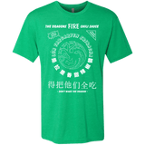 T-Shirts Envy / Small Dragons Fire Chili Sauce Men's Triblend T-Shirt