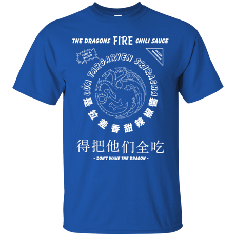 T-Shirts Royal / Small Dragons Fire Chili Sauce T-Shirt