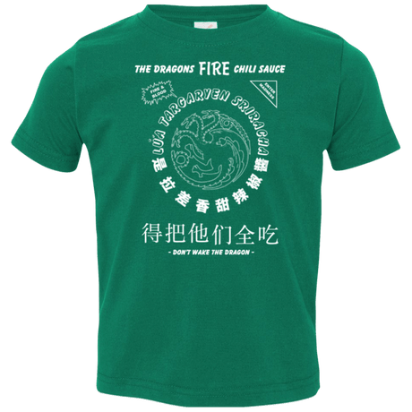 T-Shirts Kelly / 2T Dragons Fire Chili Sauce Toddler Premium T-Shirt