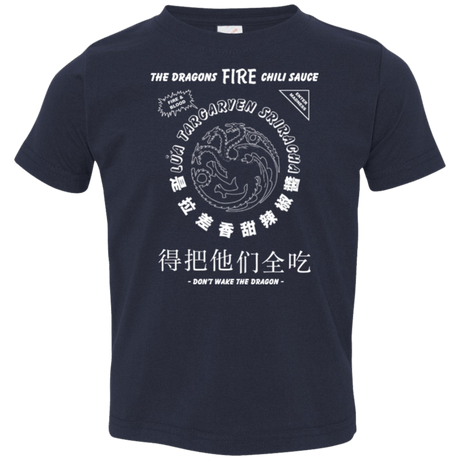 T-Shirts Navy / 2T Dragons Fire Chili Sauce Toddler Premium T-Shirt