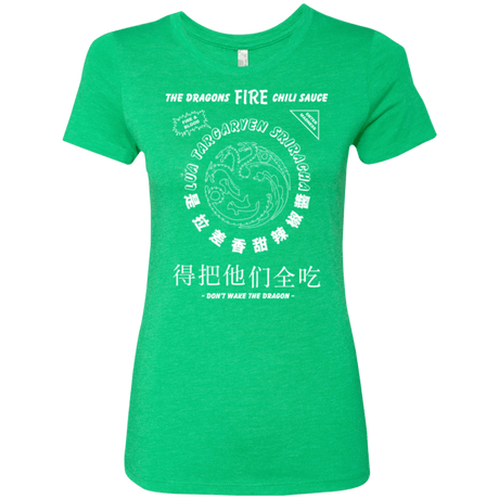 T-Shirts Envy / Small Dragons Fire Chili Sauce Women's Triblend T-Shirt