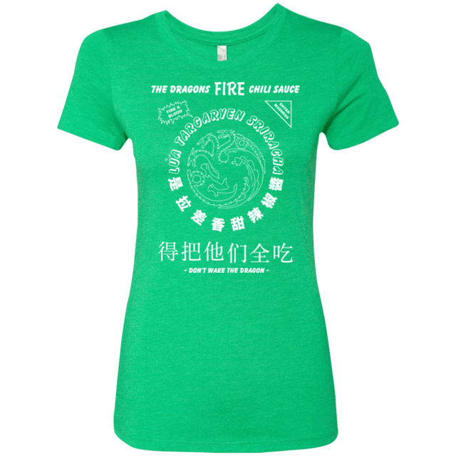 T-Shirts Envy / Small Dragons Fire Chili Sauce Women's Triblend T-Shirt