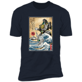 T-Shirts Midnight Navy / S Dragonzord in Japan Men's Premium T-Shirt