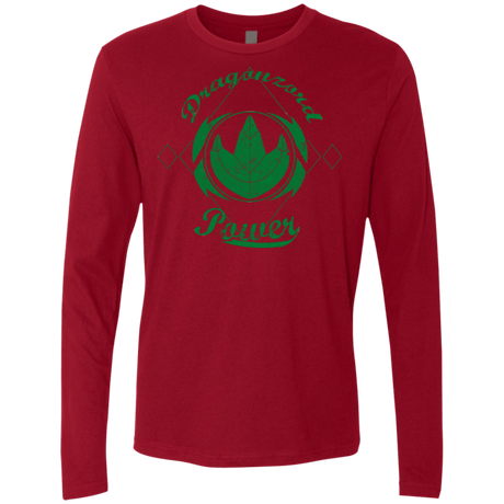 T-Shirts Cardinal / Small Dragonzord Power Men's Premium Long Sleeve