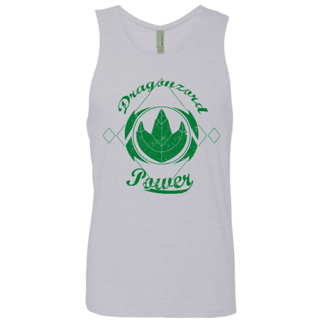 T-Shirts Heather Grey / Small Dragonzord Power Men's Premium Tank Top