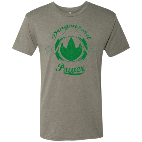 T-Shirts Venetian Grey / Small Dragonzord Power Men's Triblend T-Shirt