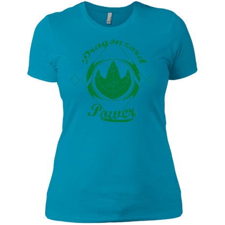 T-Shirts Turquoise / X-Small Dragonzord Power Women's Premium T-Shirt