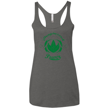 T-Shirts Premium Heather / X-Small Dragonzord Power Women's Triblend Racerback Tank