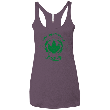 T-Shirts Vintage Purple / X-Small Dragonzord Power Women's Triblend Racerback Tank