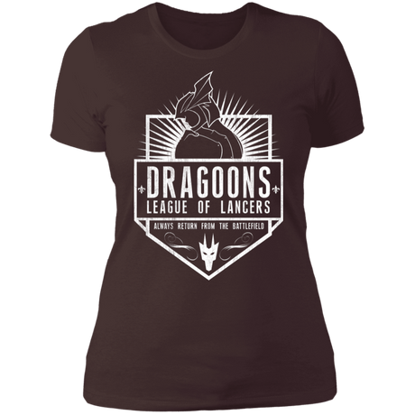 T-Shirts Dark Chocolate / S Dragoons League Of Lancers Women's Premium T-Shirt