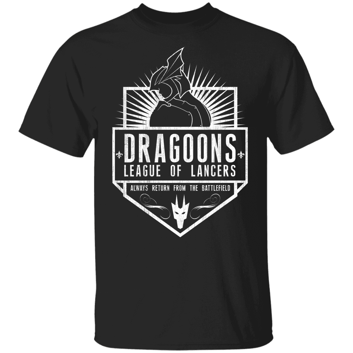 T-Shirts Black / YXS Dragoons League Of Lancers Youth T-Shirt