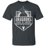 T-Shirts Dark Heather / YXS Dragoons League Of Lancers Youth T-Shirt