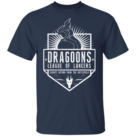 T-Shirts Navy / YXS Dragoons League Of Lancers Youth T-Shirt