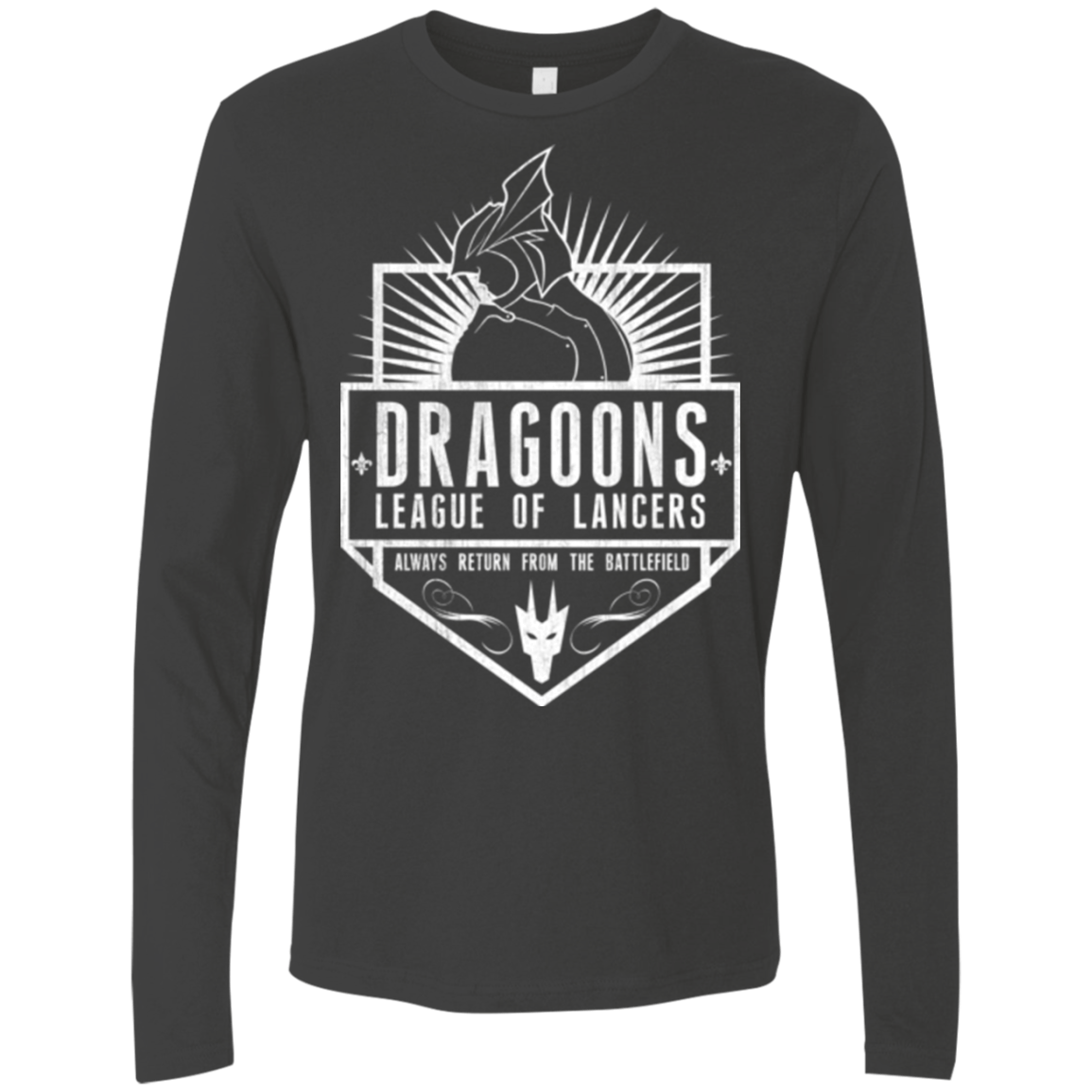 T-Shirts Heavy Metal / Small Dragoons Men's Premium Long Sleeve