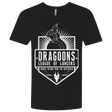 T-Shirts Black / X-Small Dragoons Men's Premium V-Neck