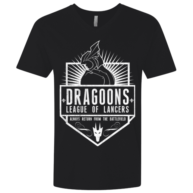 T-Shirts Black / X-Small Dragoons Men's Premium V-Neck