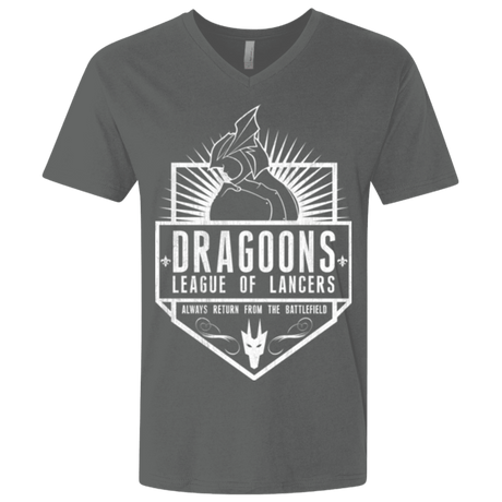 T-Shirts Heavy Metal / X-Small Dragoons Men's Premium V-Neck