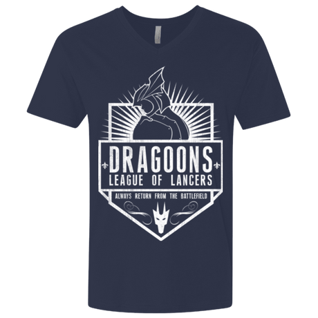 T-Shirts Midnight Navy / X-Small Dragoons Men's Premium V-Neck