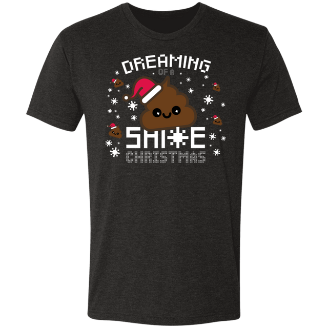 T-Shirts Vintage Black / S Dreaming Christmas Men's Triblend T-Shirt