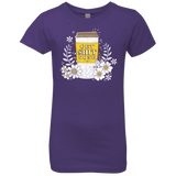 T-Shirts Purple Rush / YXS Drink Coffee, Get Shit Done Girls Premium T-Shirt