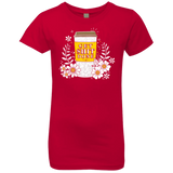 T-Shirts Red / YXS Drink Coffee, Get Shit Done Girls Premium T-Shirt