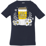 T-Shirts Navy / 6 Months Drink Coffee, Get Shit Done Infant Premium T-Shirt