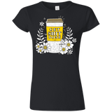 T-Shirts Black / S Drink Coffee, Get Shit Done Junior Slimmer-Fit T-Shirt