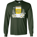 T-Shirts Forest Green / S Drink Coffee, Get Shit Done Men's Long Sleeve T-Shirt