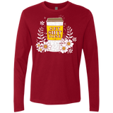 T-Shirts Cardinal / S Drink Coffee, Get Shit Done Men's Premium Long Sleeve