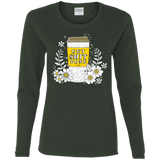 T-Shirts Forest / S Drink Coffee, Get Shit Done Women's Long Sleeve T-Shirt