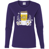 T-Shirts Purple / S Drink Coffee, Get Shit Done Women's Long Sleeve T-Shirt