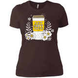 T-Shirts Dark Chocolate / X-Small Drink Coffee, Get Shit Done Women's Premium T-Shirt