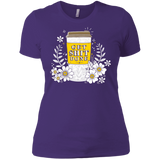 T-Shirts Purple Rush/ / X-Small Drink Coffee, Get Shit Done Women's Premium T-Shirt