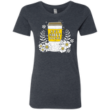 T-Shirts Vintage Navy / S Drink Coffee, Get Shit Done Women's Triblend T-Shirt