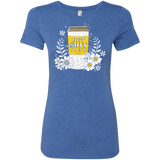 T-Shirts Vintage Royal / S Drink Coffee, Get Shit Done Women's Triblend T-Shirt