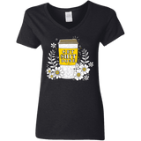 T-Shirts Black / S Drink Coffee, Get Shit Done Women's V-Neck T-Shirt