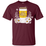 T-Shirts Maroon / YXS Drink Coffee, Get Shit Done Youth T-Shirt