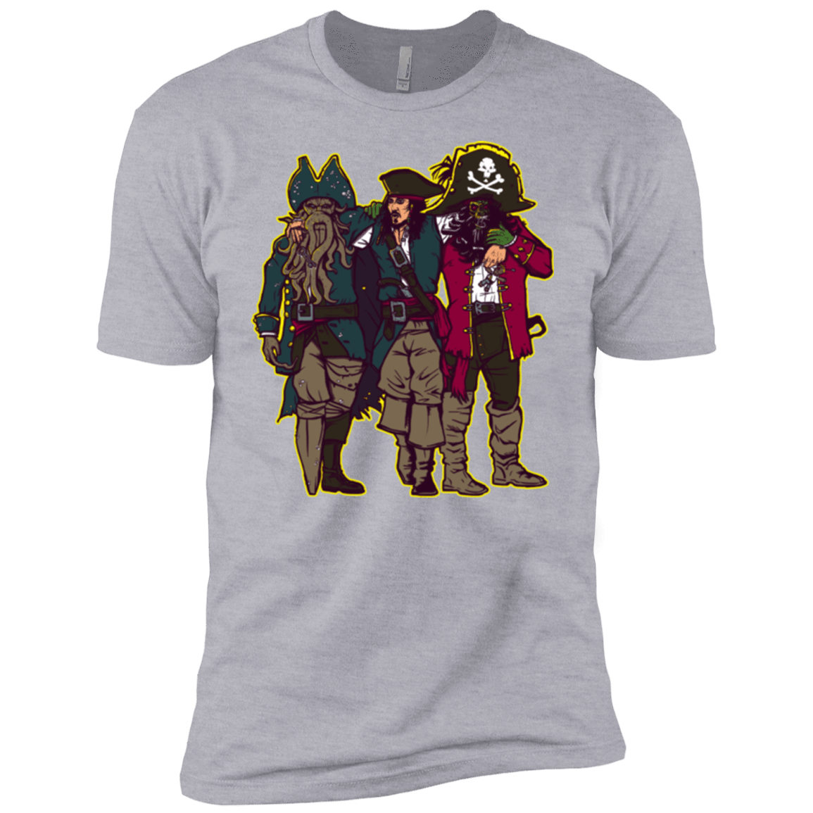 T-Shirts Heather Grey / YXS Drink Up Me Hearties Boys Premium T-Shirt