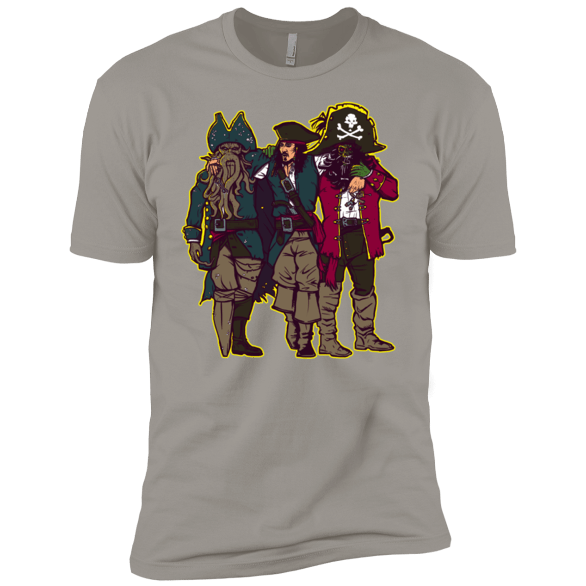 T-Shirts Light Grey / YXS Drink Up Me Hearties Boys Premium T-Shirt